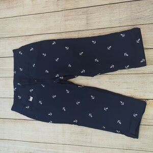 Lulu B pull on Anchor Capris 8 Vacation Resort Nautical